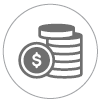 Icon of coins